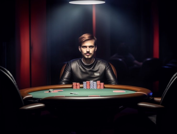 Caribbean Stud Poker dealer table live on protogel88 login mobile app